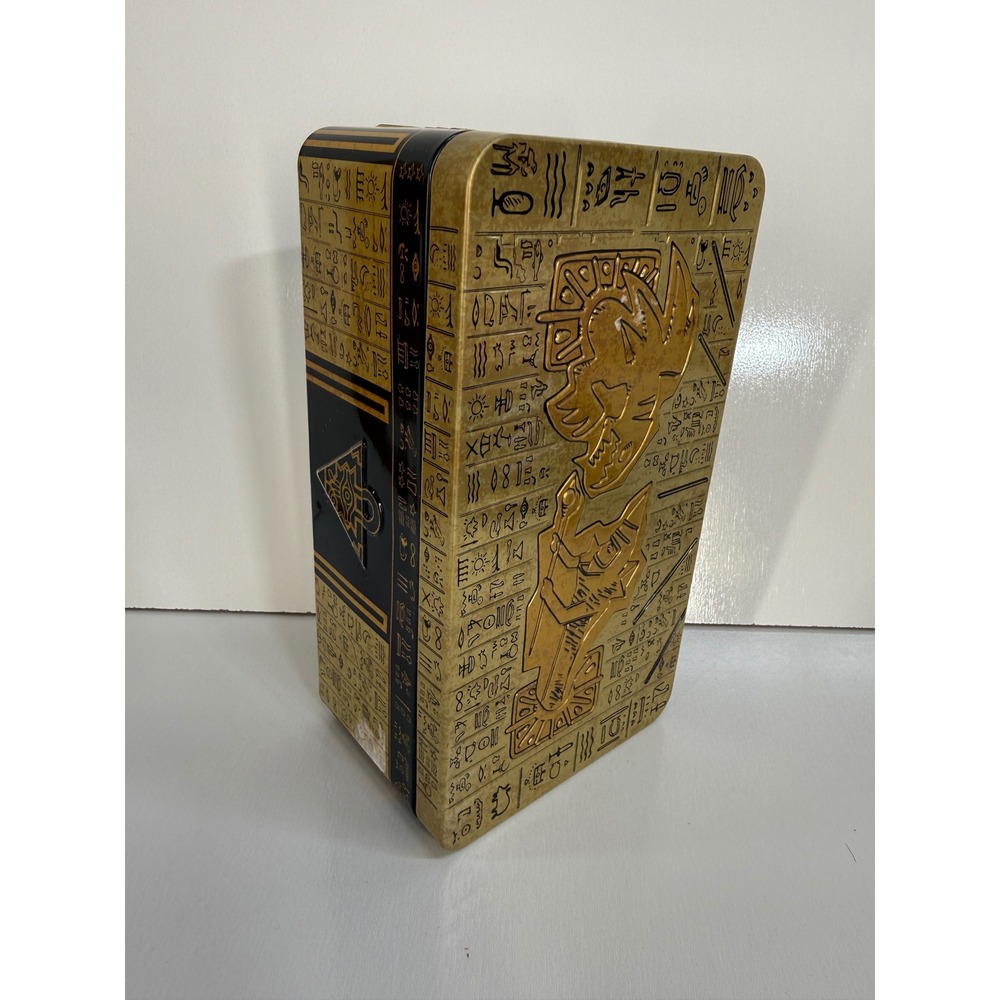 Yu-Gi-Oh! 2020 Tin of Lost Memories Gold Black Collectible Card Storage Tin